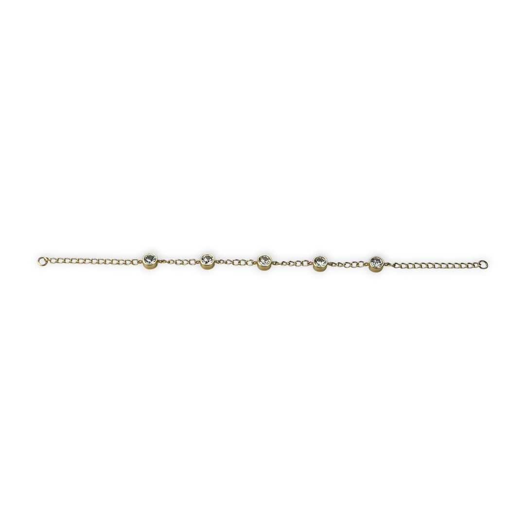 6-inch Rhinestone Handchain