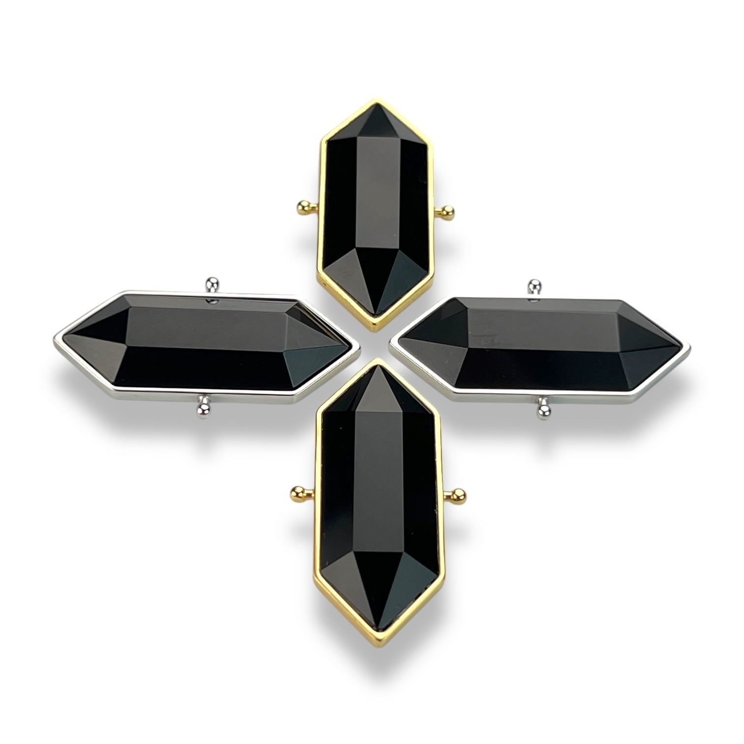 Titan TwinPoint™ Elements – Amethyst & Onyx Crystal Power | CONQUERing