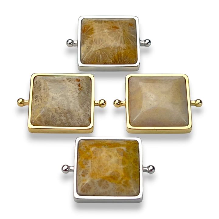 Fossil Coral Cushion Element