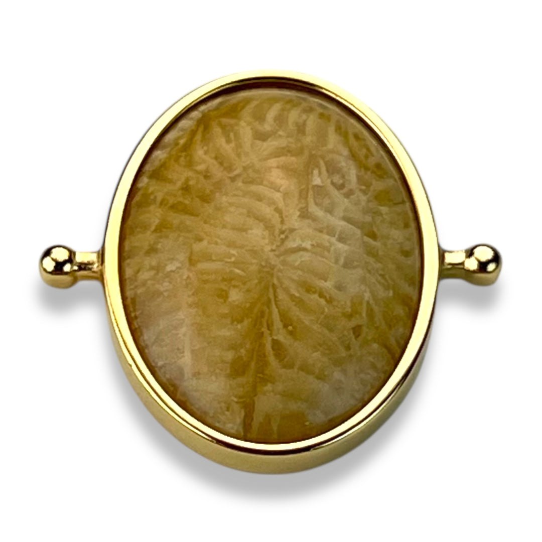 Fossil Coral Oval