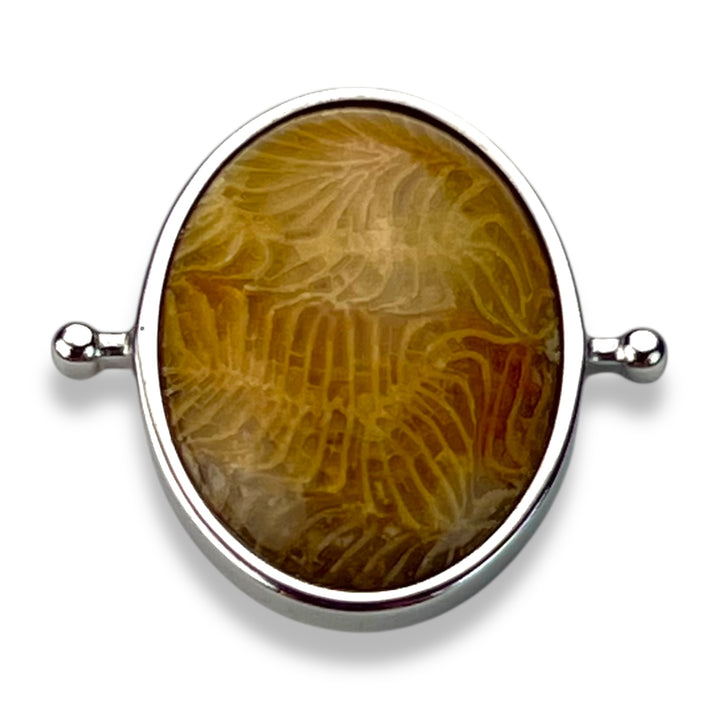 Fossil Coral Oval