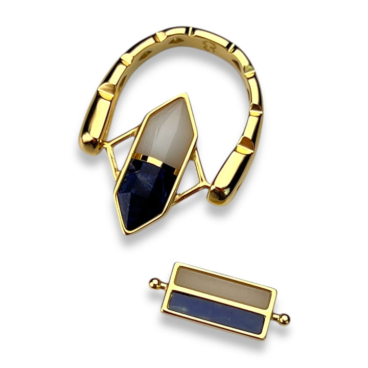 Fresh Perspective SoulStack™ 2 Element CrownCut™ Fidget Ring Set