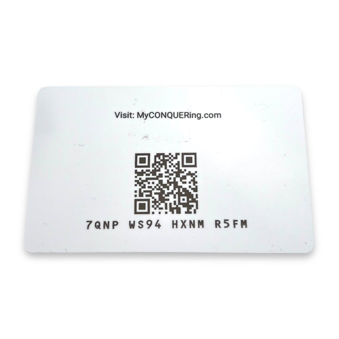 Physical CONQUERing Gift Card