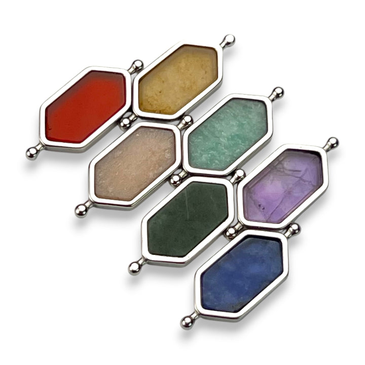 Deluxe HexBar™ Crystal Chakra 7 Element Set