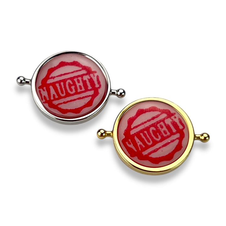 Naughty or Nice Round Vessel Element