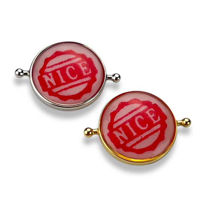 Naughty or Nice Round Vessel Element