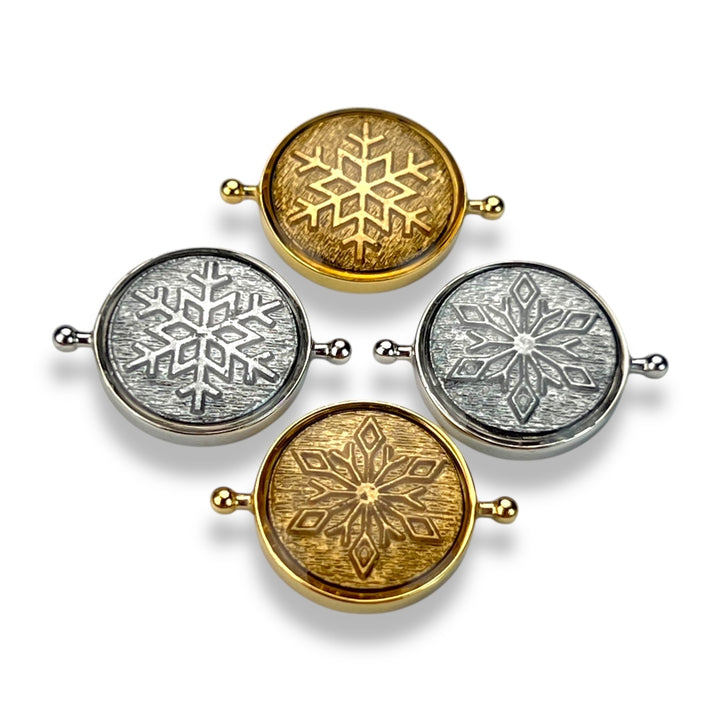 Snowflake Round Vessel Element