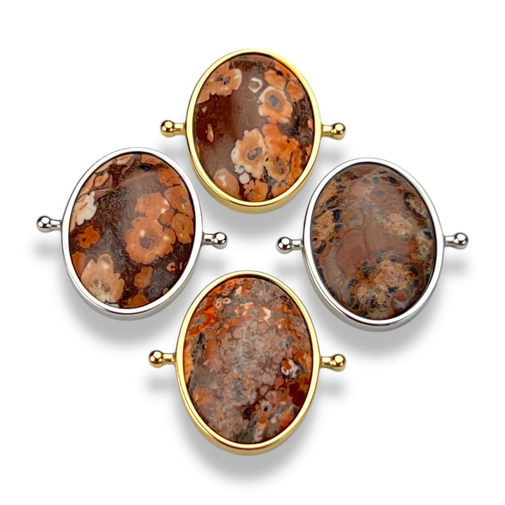 Mexican Bird’s Eye Jasper Oval