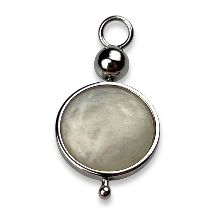 MiraLink™ Round Crystal Charm