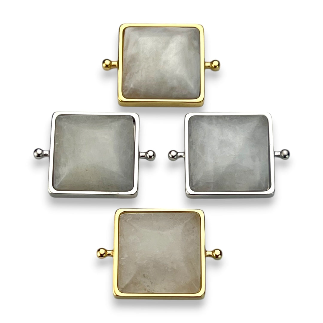 Moonstone Cushion Crystal Element