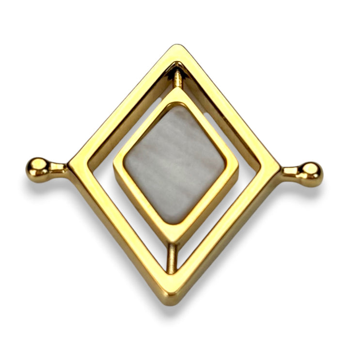 Moonstone Diamond HaloSpin™ Crystal Element
