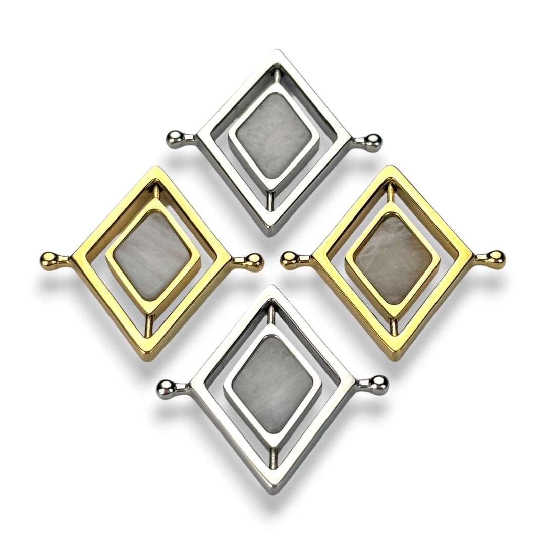 Moonstone Diamond HaloSpin™ Crystal Element
