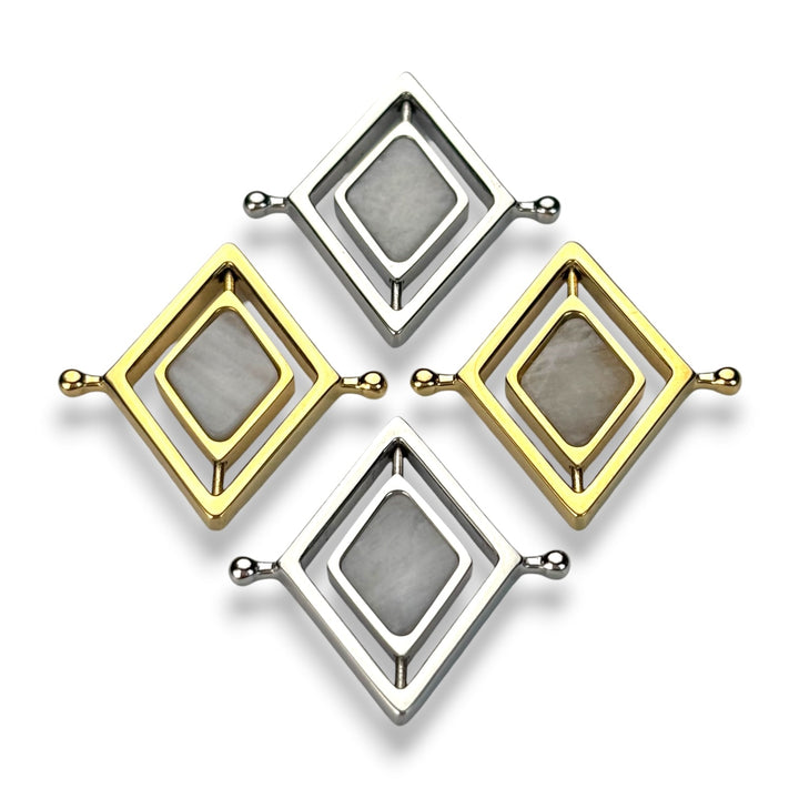 Moonstone Diamond HaloSpin™ Crystal Element