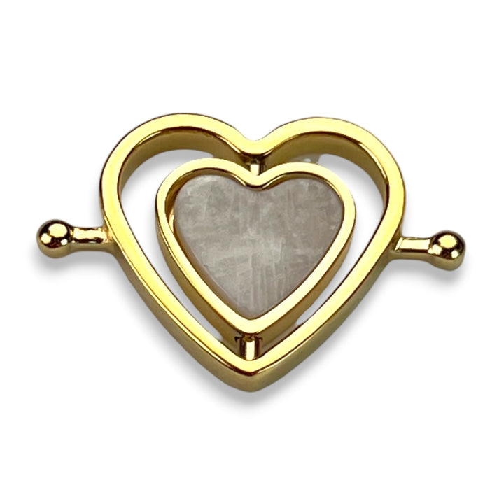 Moonstone Heart HaloSpin™ Crystal Element