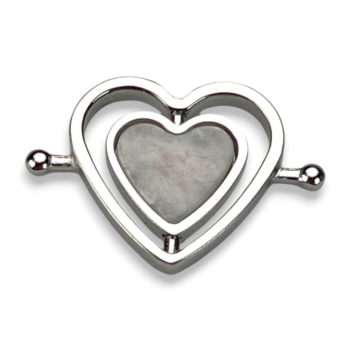 Moonstone Heart HaloSpin™ Crystal Element