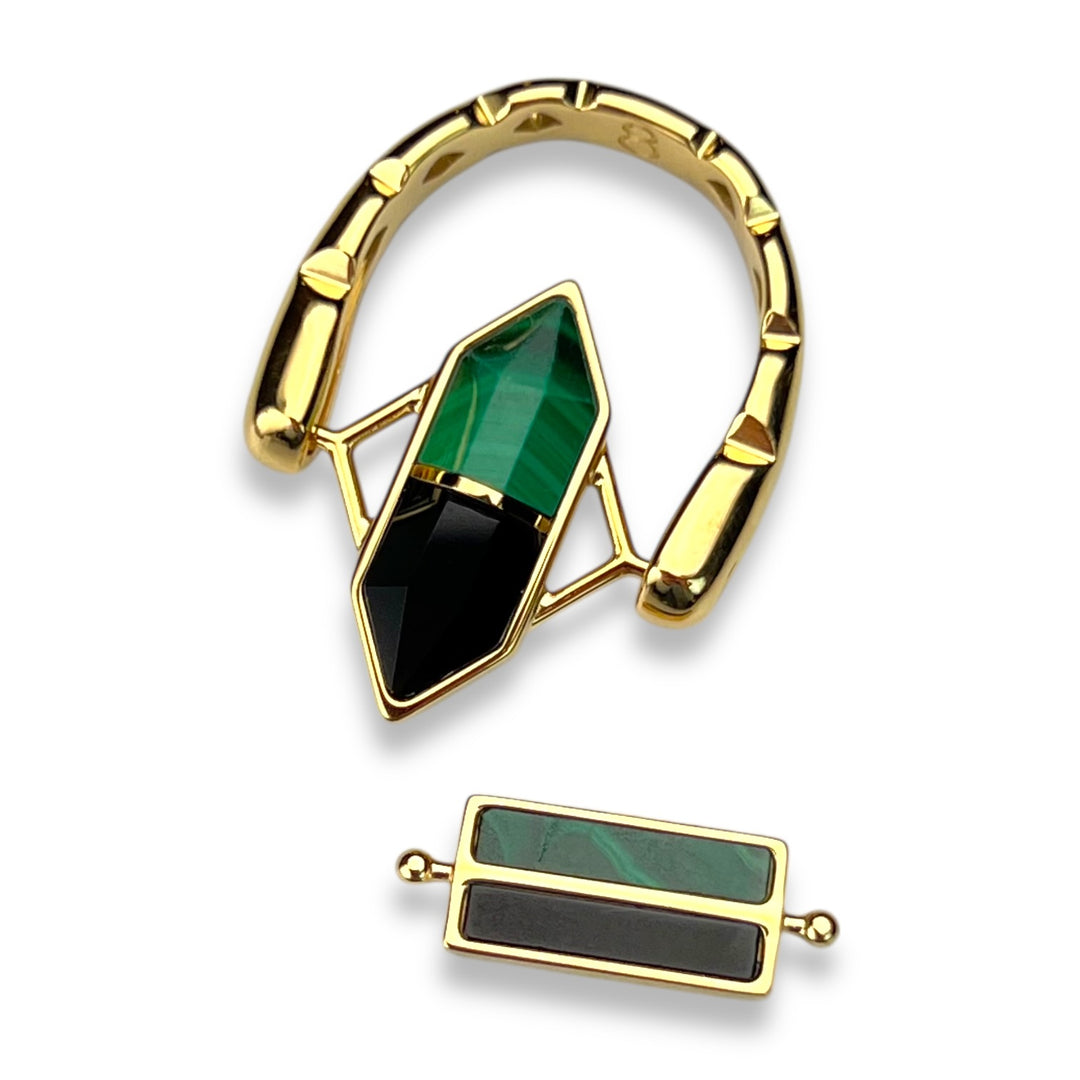 New Beginnings SoulStack™ 2 Element CrownCut™ Fidget Ring Set