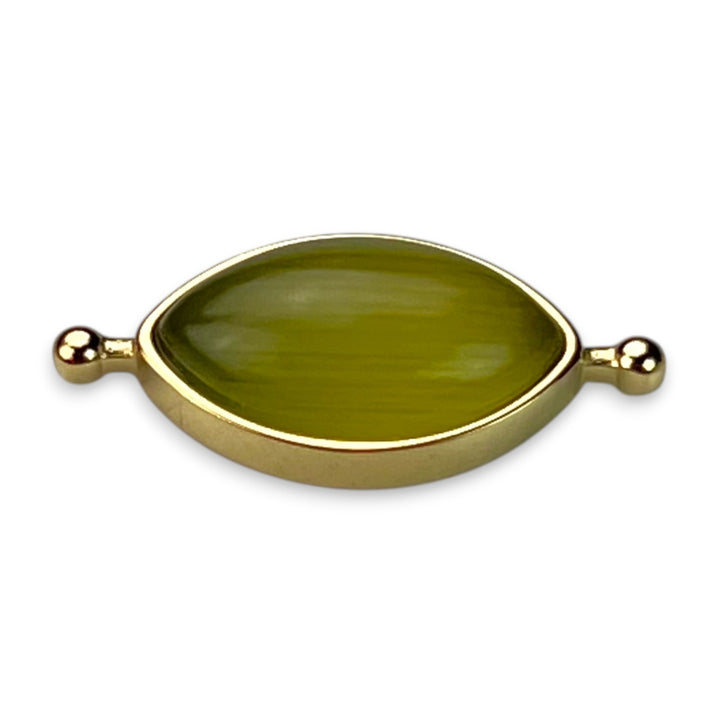 Olive Green Cat's Eye Element