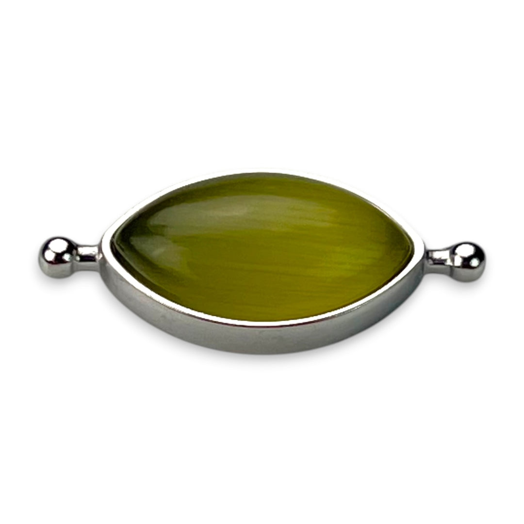 Olive Green Cat's Eye Element