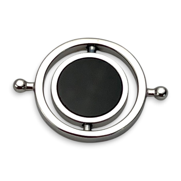Onyx Round HaloSpin™ Crystal Element