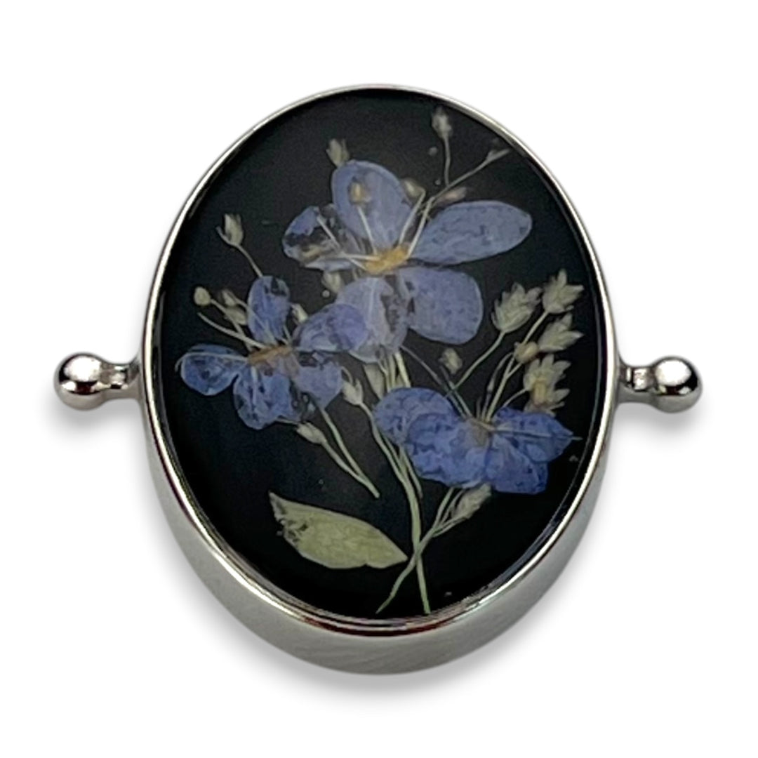 Onyx Veil Oval Vessel Element – FoundKept Collab