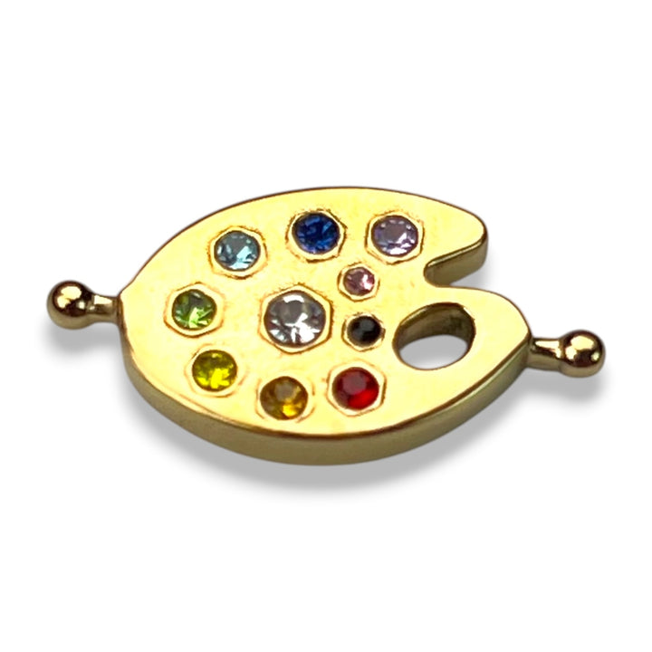 Rhinestone Painter's Palette Element