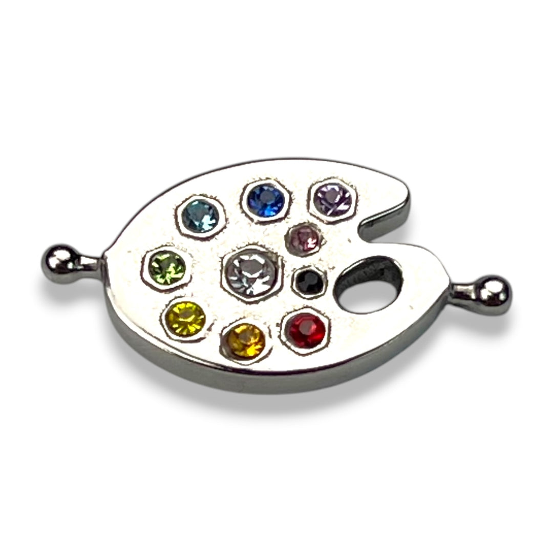 Rhinestone Painter's Palette Element