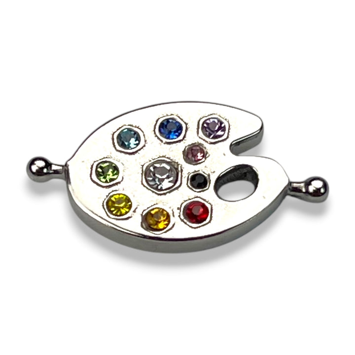 Rhinestone Painter's Palette Element