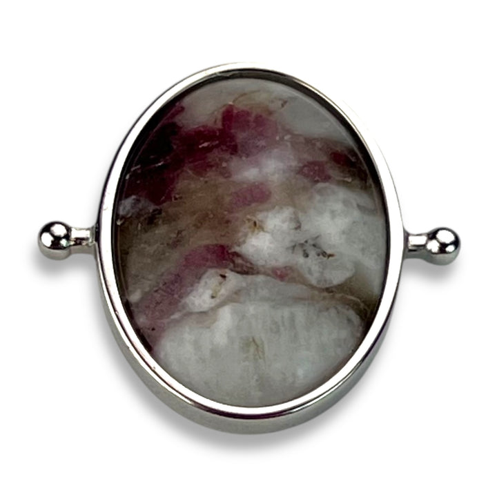 Natural Pink Tourmaline Oval Element