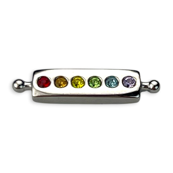 Rainbow Rhinestone CrossBar™ Element