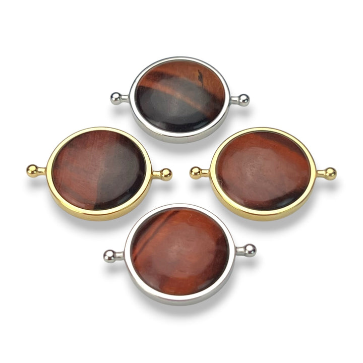 Red Tiger's Eye Round Crystal Element