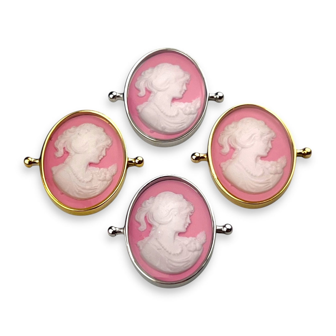 Grandma's Attic - Cameo Oval Vessels