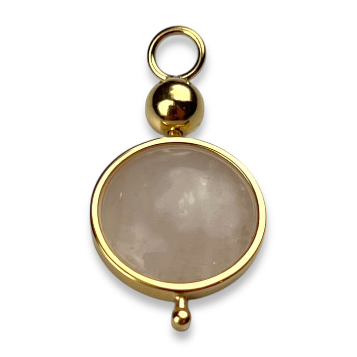 MiraLink™ Round Crystal Charm
