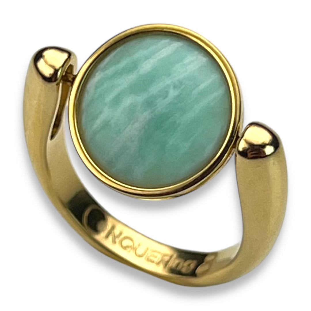 Willow Round Crystal Fidget Ring