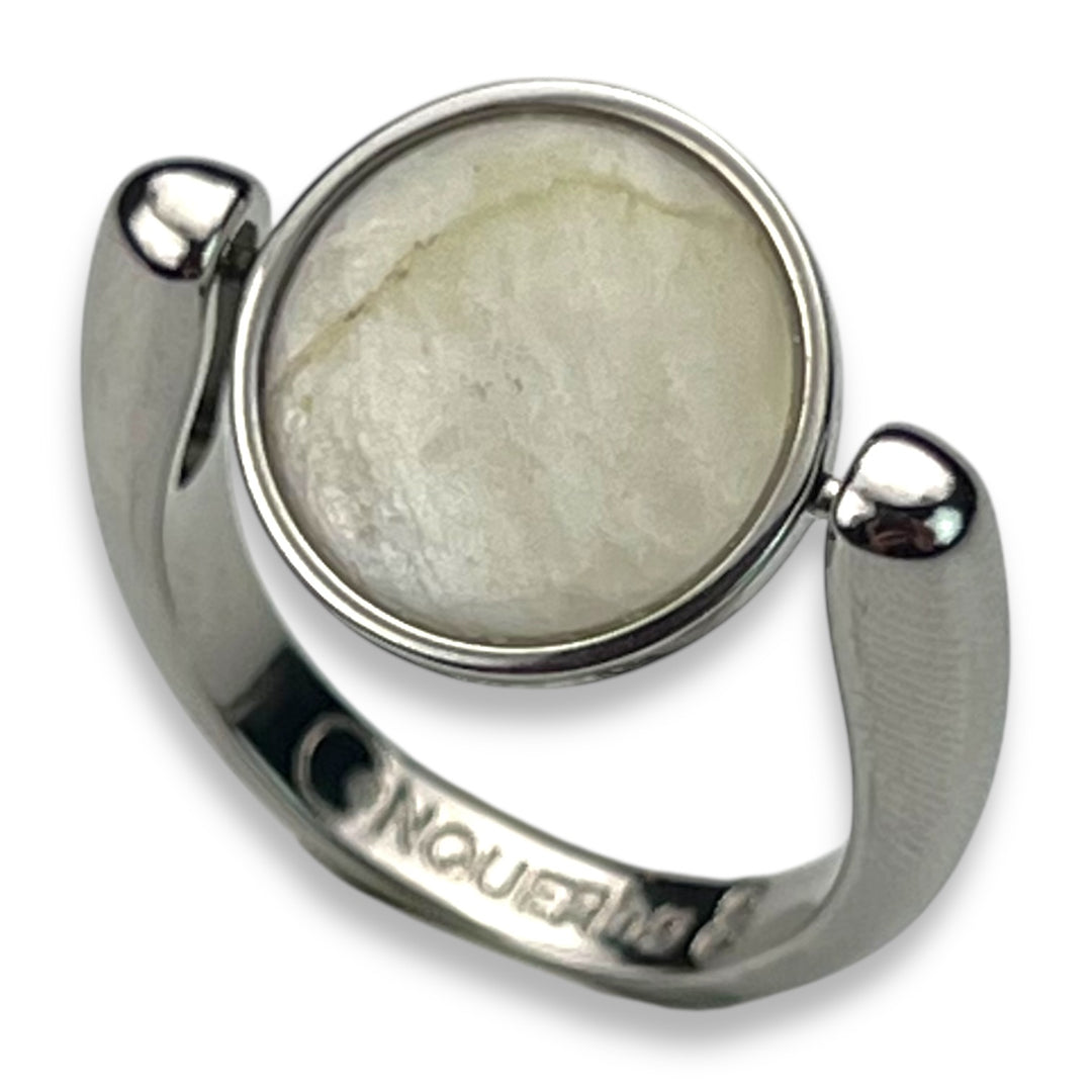 Willow Round Crystal Fidget Ring