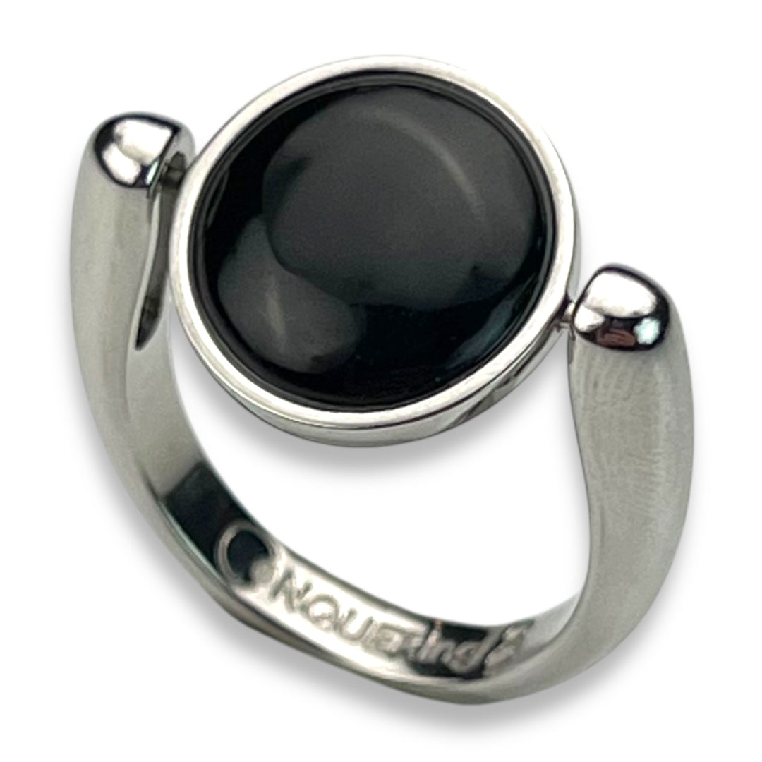 Willow Round Crystal Fidget Ring