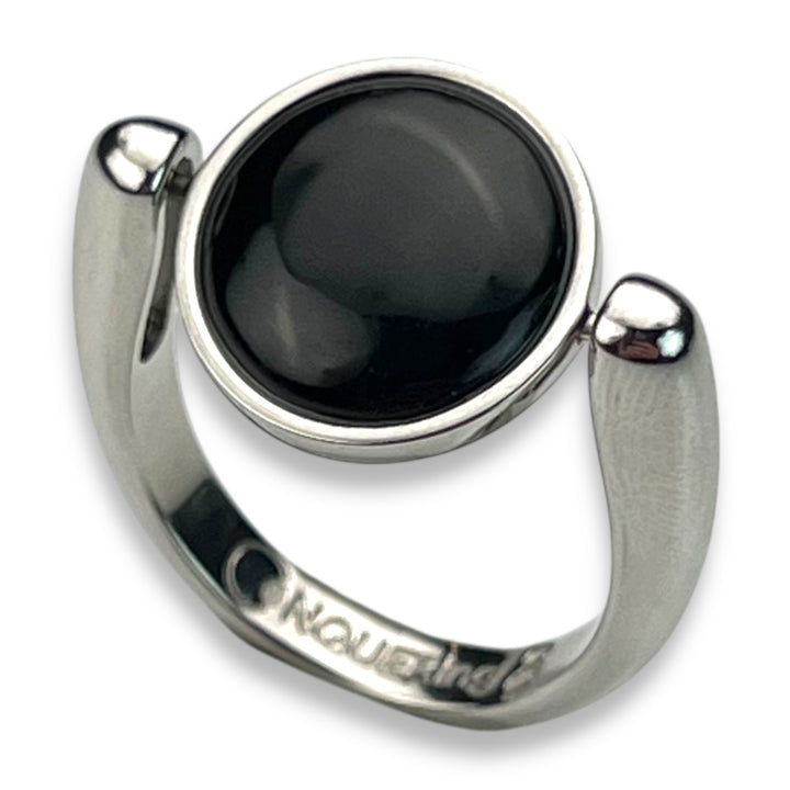 Willow Round Crystal Fidget Ring