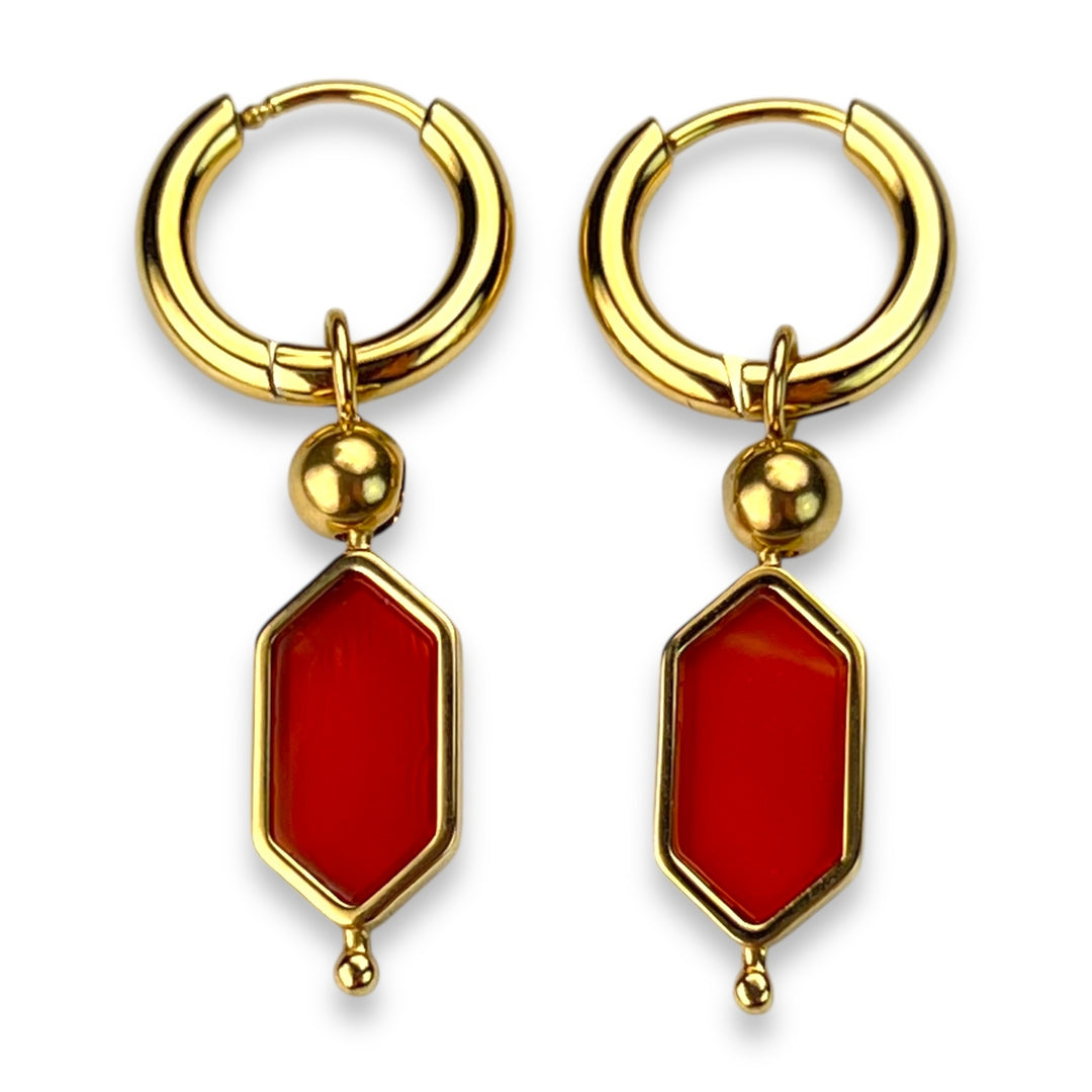 HexBar™ Crystal Willow Earrings
