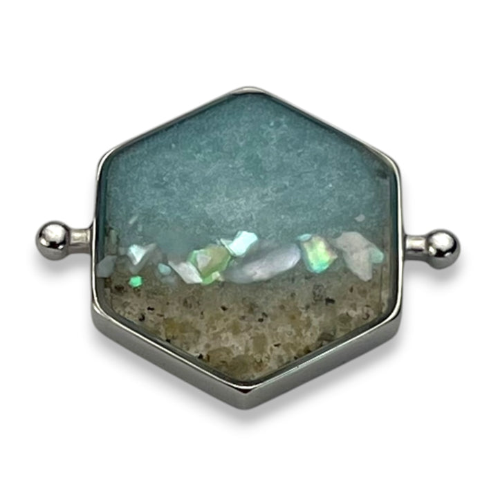 Shimmering Shore Hexagon Vessel Element – Sandy Beaches Shop Collab