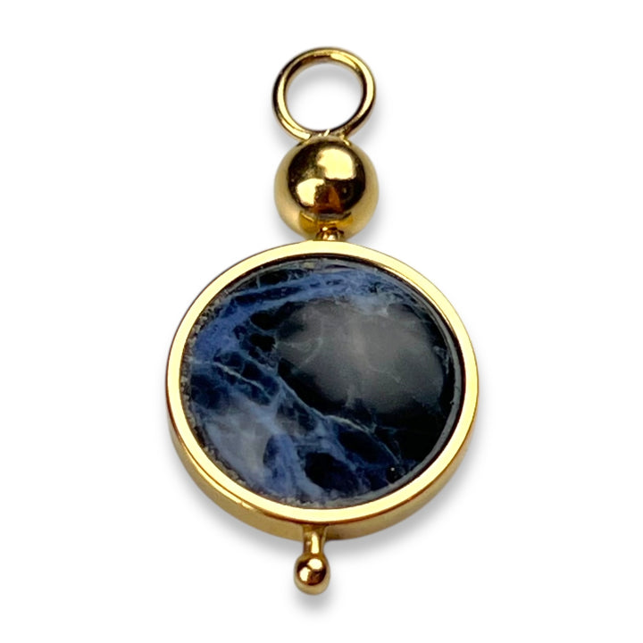 MiraLink™ Round Crystal Charm