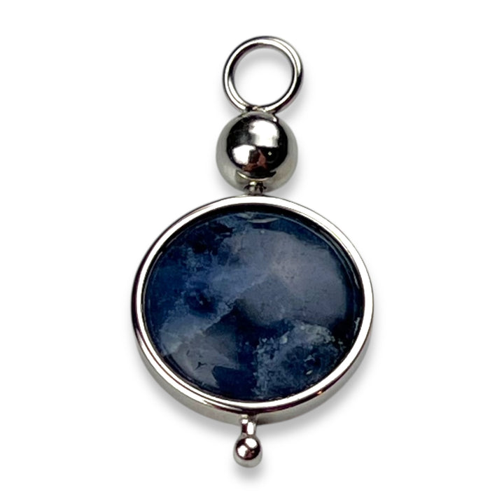 MiraLink™ Round Crystal Charm