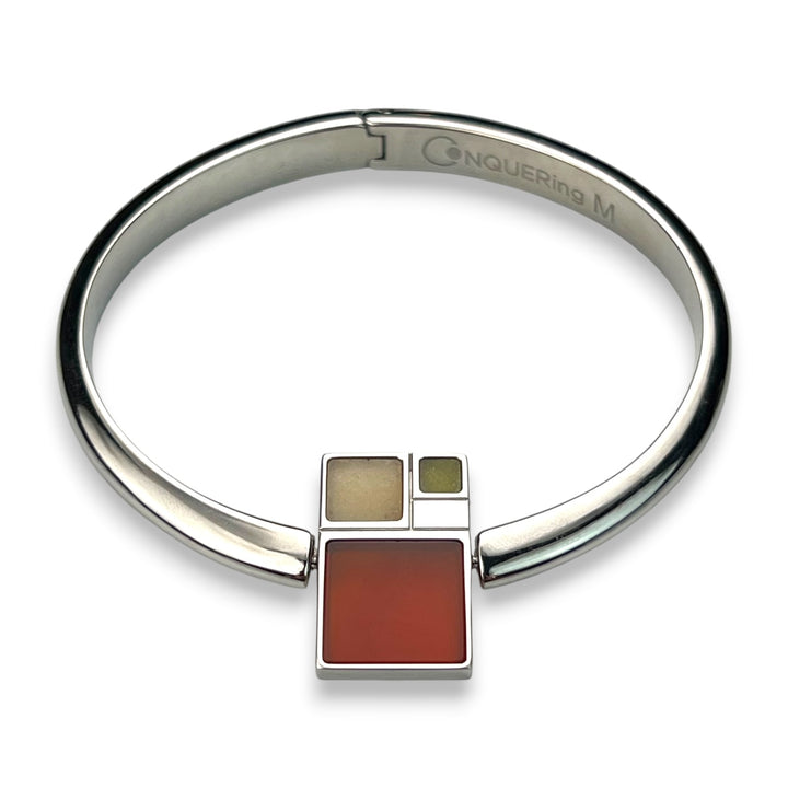Fibonacci Crystal Willow Bangle – Studio Line