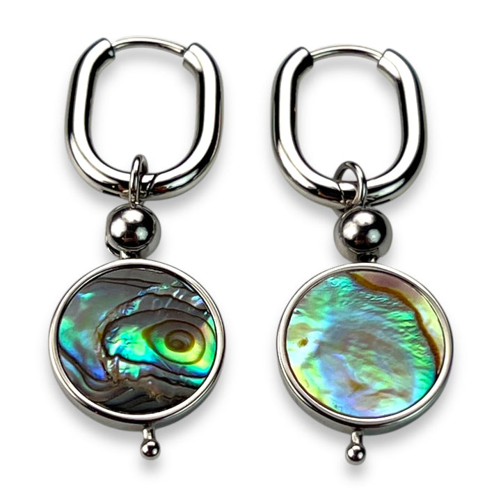 Round Crystal Willow Earrings