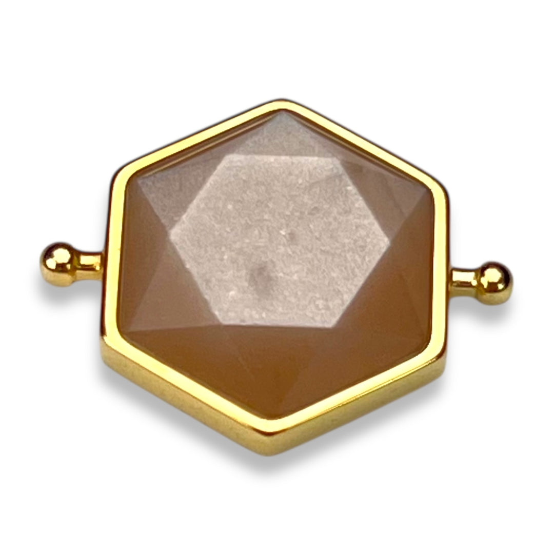 Sunstone Hexagon Crystal