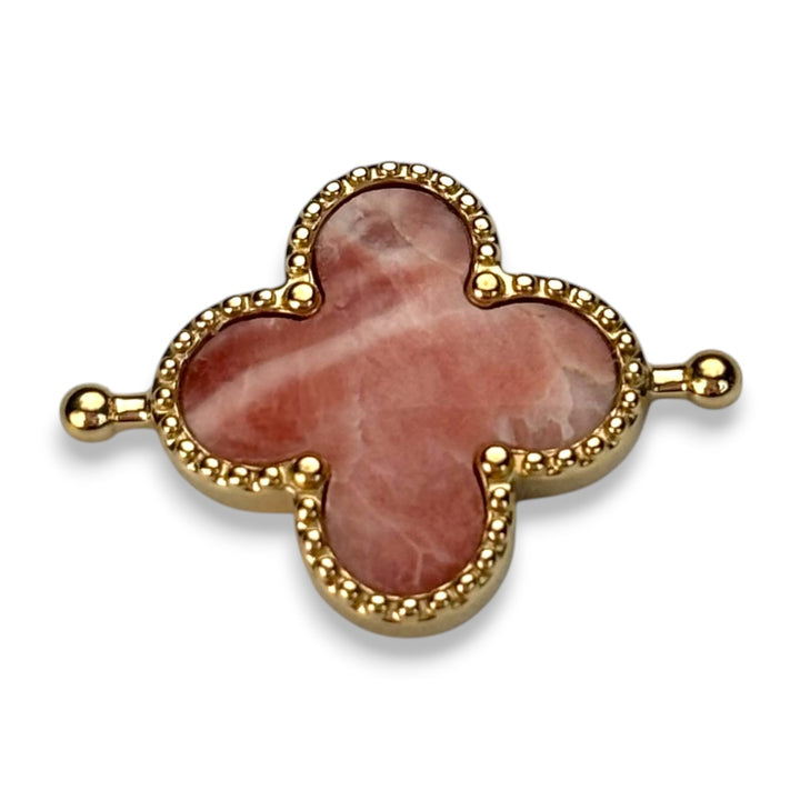 Thulite Quatrefoil Crystal Element
