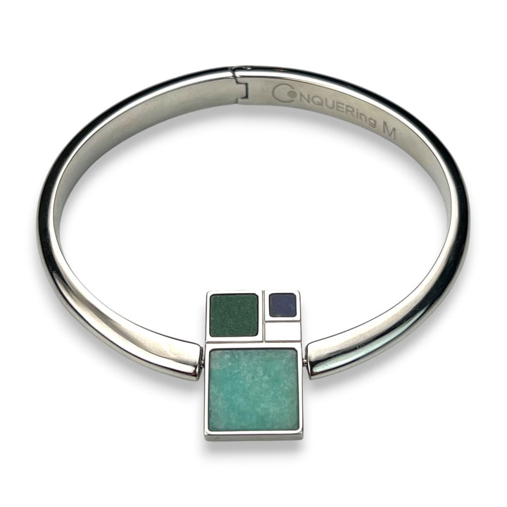 Fibonacci Crystal Willow Bangle – Studio Line
