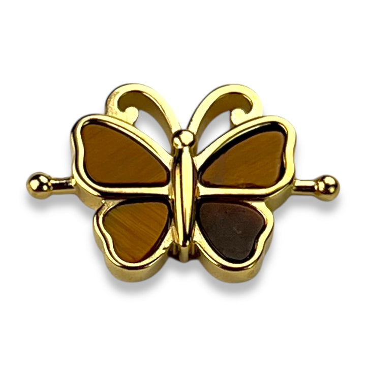 Crystal Butterfly - Tiger's Eye