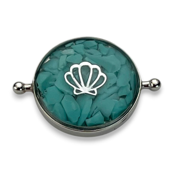 Turquoise Treasure Round Vessel Element – Sandy Beaches Shop Collab