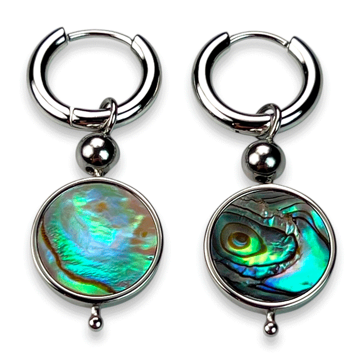 Round Crystal Willow Earrings