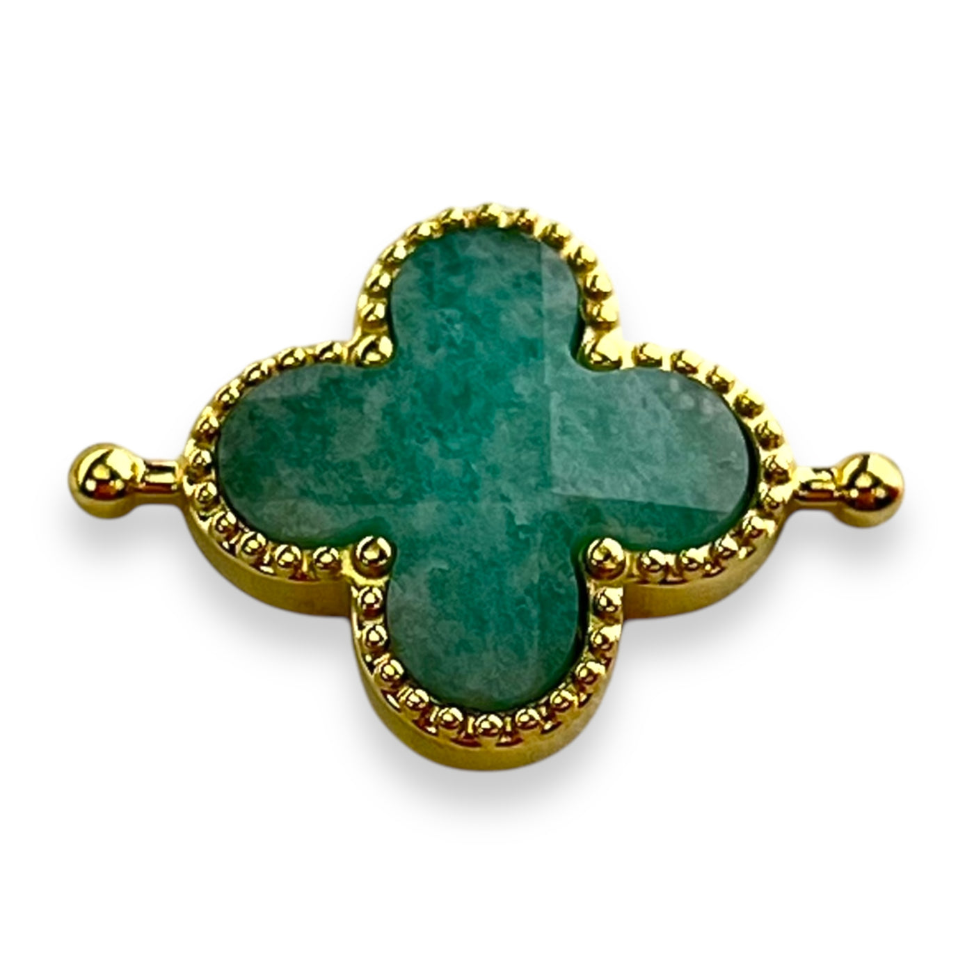 Amazonite Quatrefoil Crystal Element