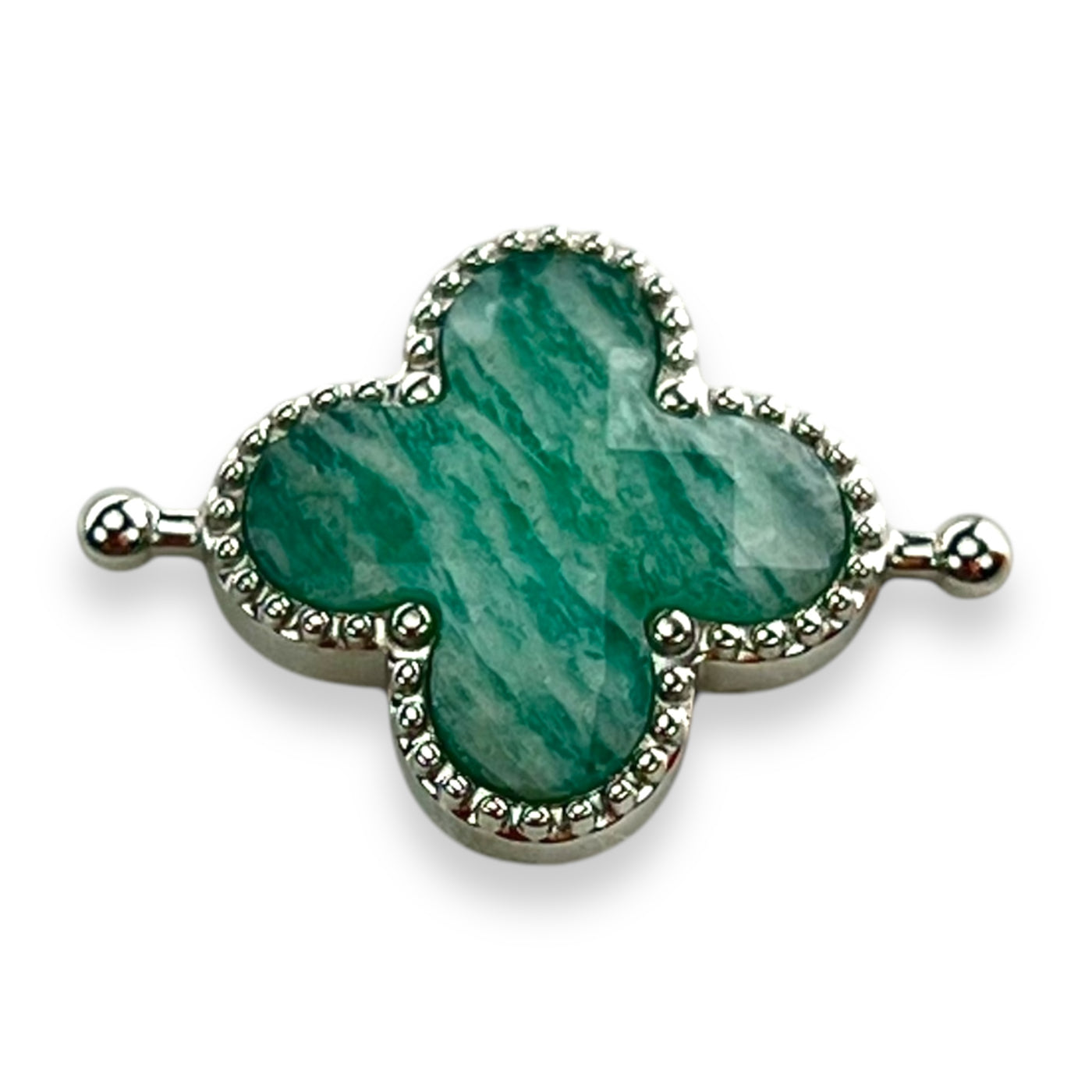 Amazonite Quatrefoil Crystal Element